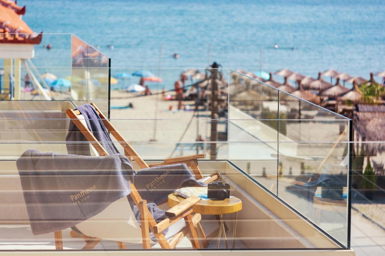 Pantheon Sea View Aparthotel Neoi Poroi Exterior photo