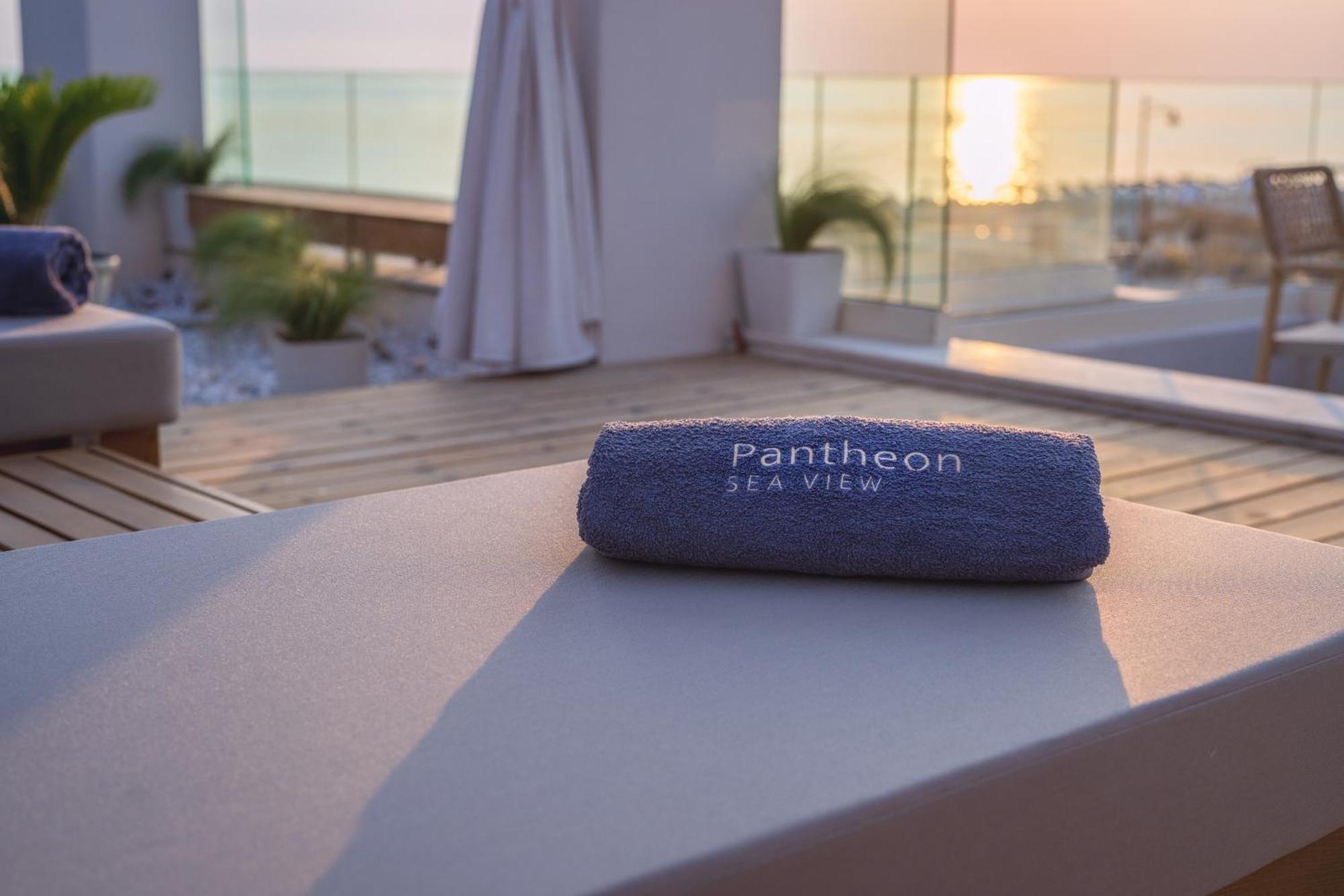 Pantheon Sea View Aparthotel Neoi Poroi Exterior photo